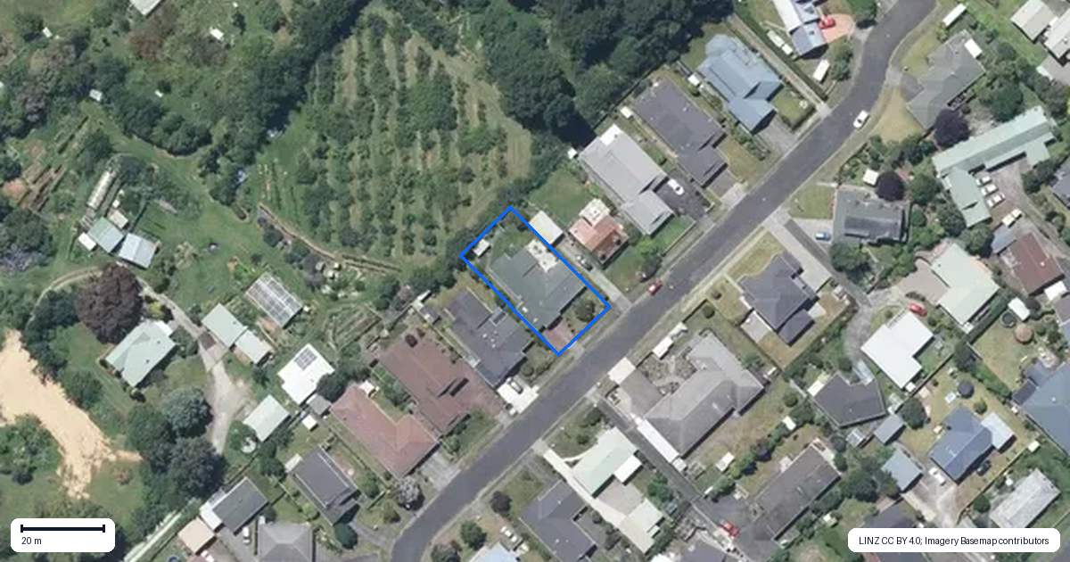 Property context map for 27 Downes Avenue, Springvale, Whanganui
