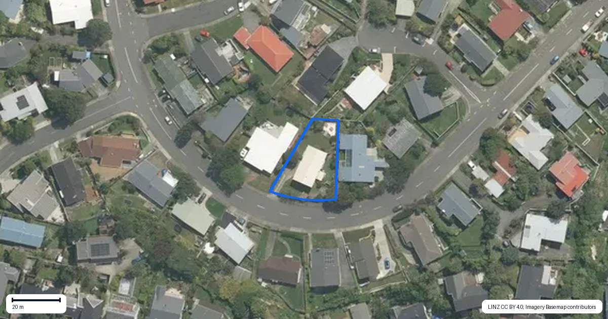 Property context map for 48 Churton Drive, Churton Park, Wellington