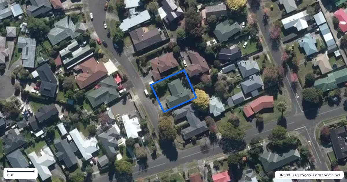 Property context map for 6 Truscott Grove, Awapuni, Palmerston North