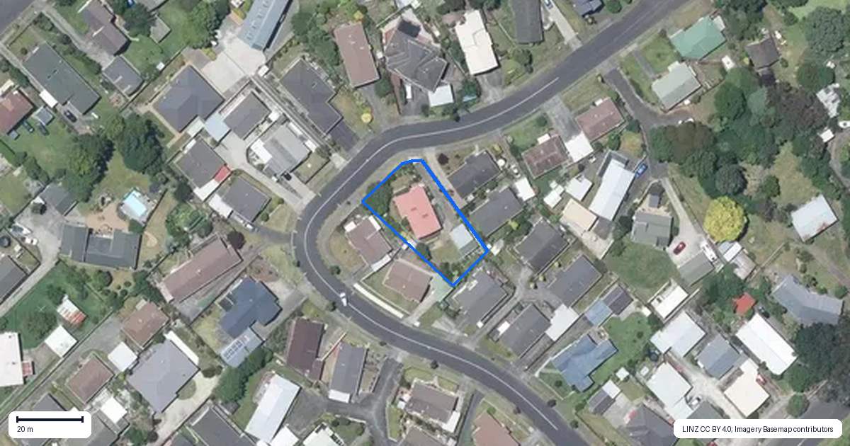 Property context map for 12 Bens Place, Springvale, Whanganui