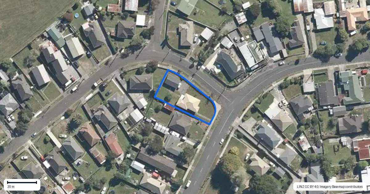 Property context map for 106 McLeod Street, Elderslea, Upper Hutt