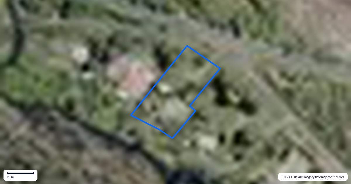 Property context map for 23 Humu Street, Tokaanu, Turangi