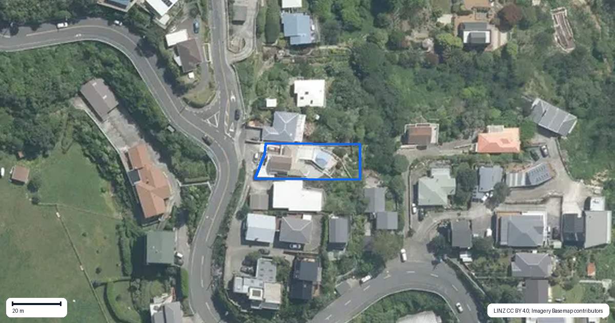 Property context map for 133 Hornsey Road, Melrose, Wellington