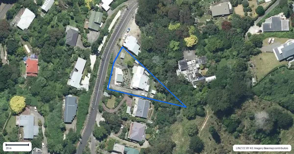 Property context map for 24 Wairere Road, Bastia Hill, Whanganui