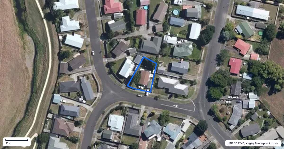Property context map for 6 Mercury Street, Milson, Palmerston North