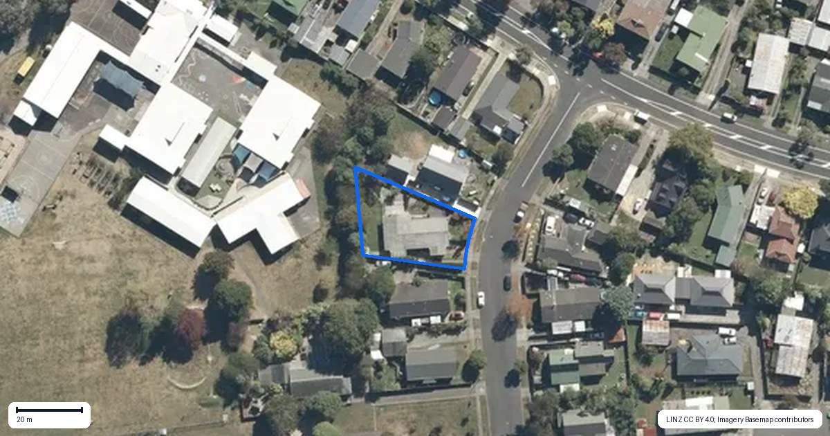 Property context map for 6B Amber Grove, Birchville, Upper Hutt