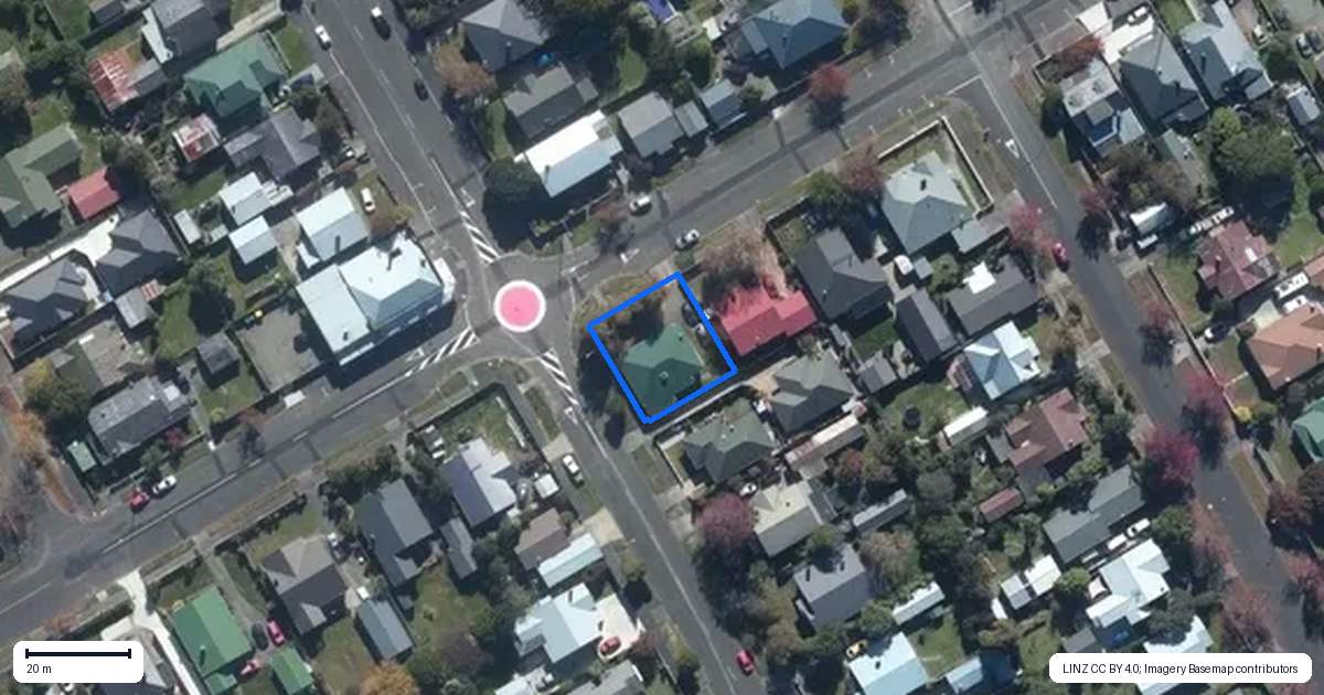 Property context map for 68 Chelwood Street, Takaro, Palmerston North