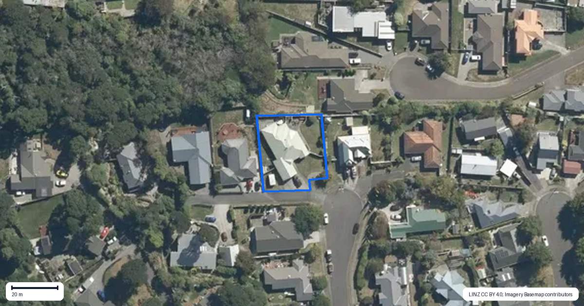 Property context map for 24 Carlow Grove, Birchville, Upper Hutt