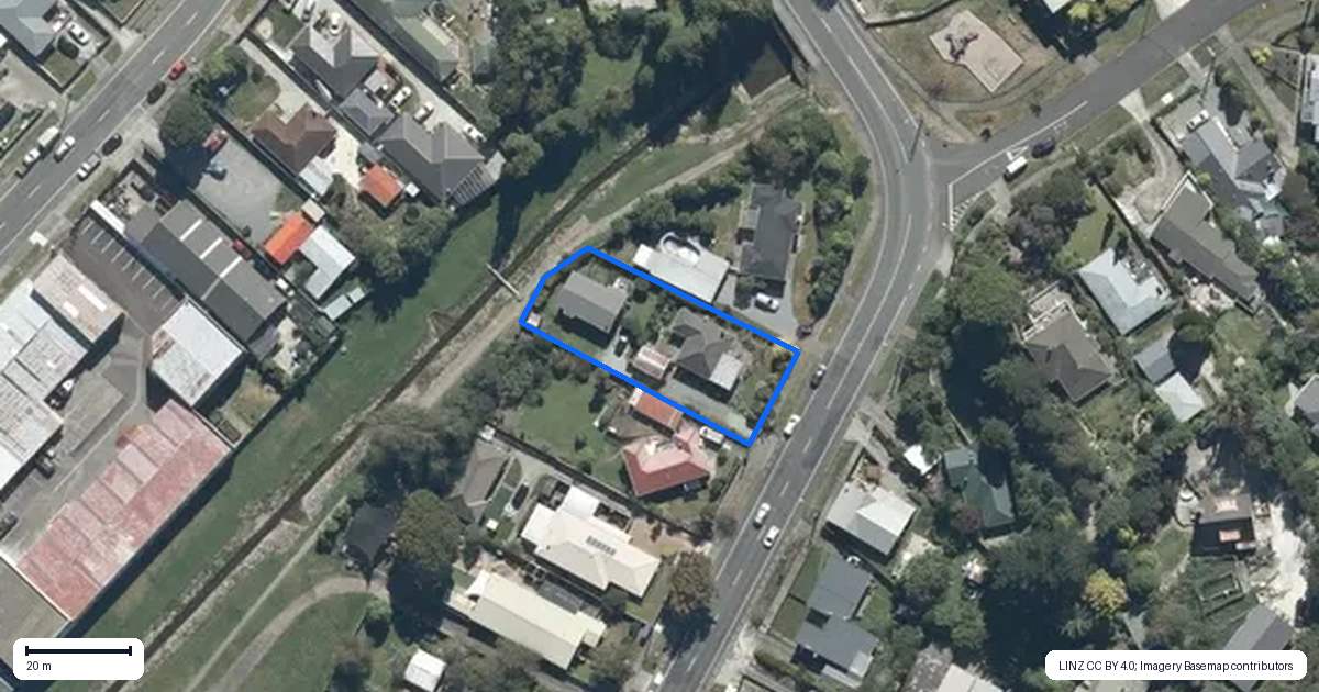 Property context map for 68A Stokes Valley Road, Stokes Valley, Lower Hutt