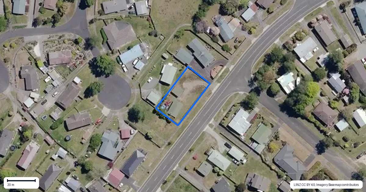 Property context map for 110 Puataata Road, Turangi