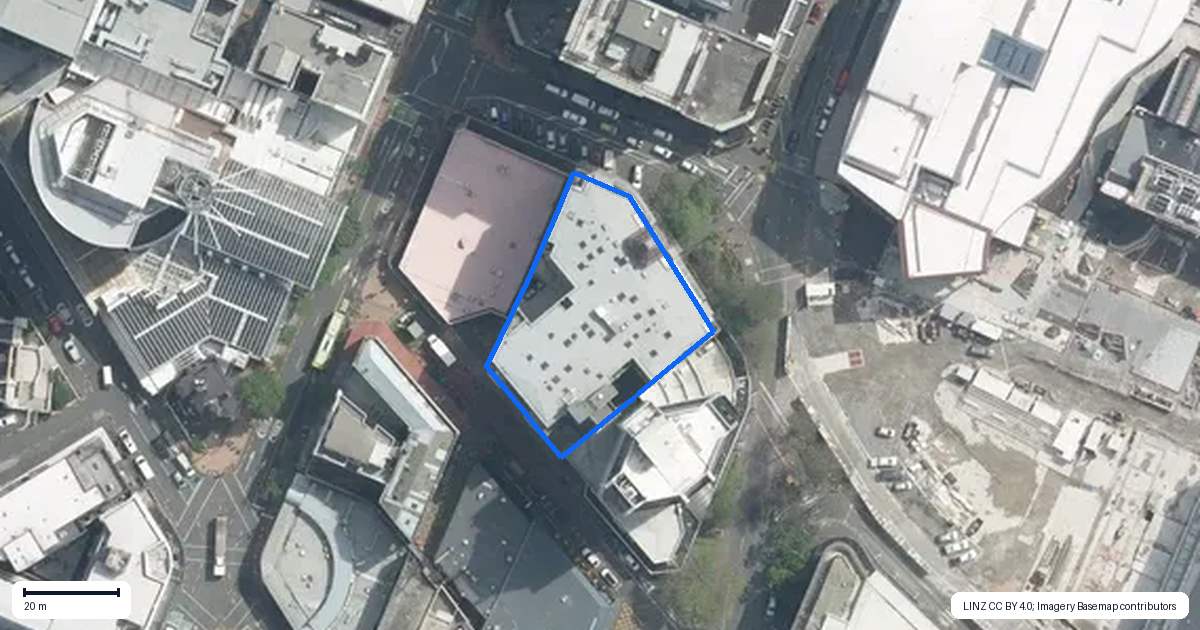 Property context map for 16/80 Victoria Street, Wellington Central, Wellington