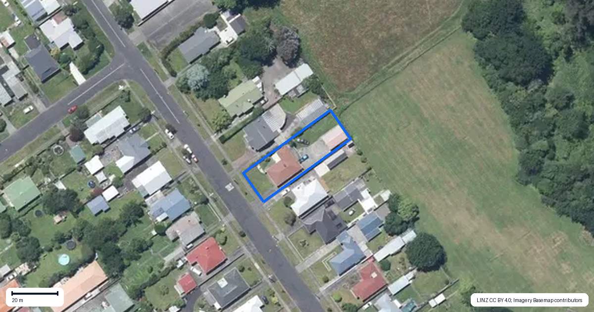 Property context map for 30A Mitchell Street, Aramoho, Whanganui