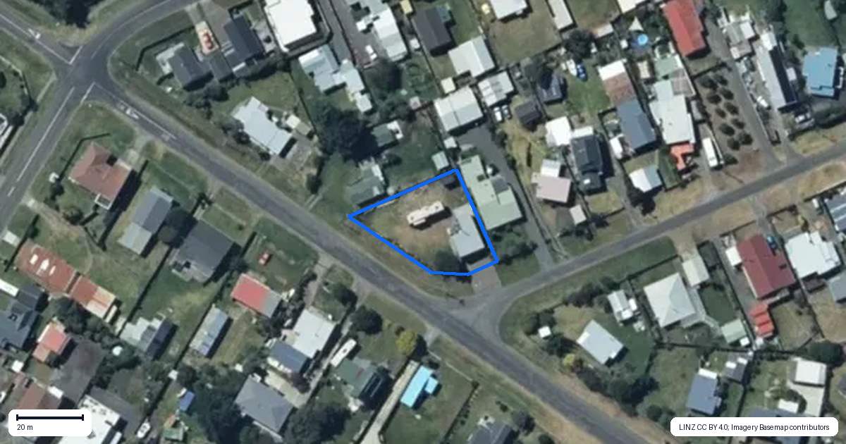 Property context map for 29 Shortt Street, Foxton Beach, Foxton