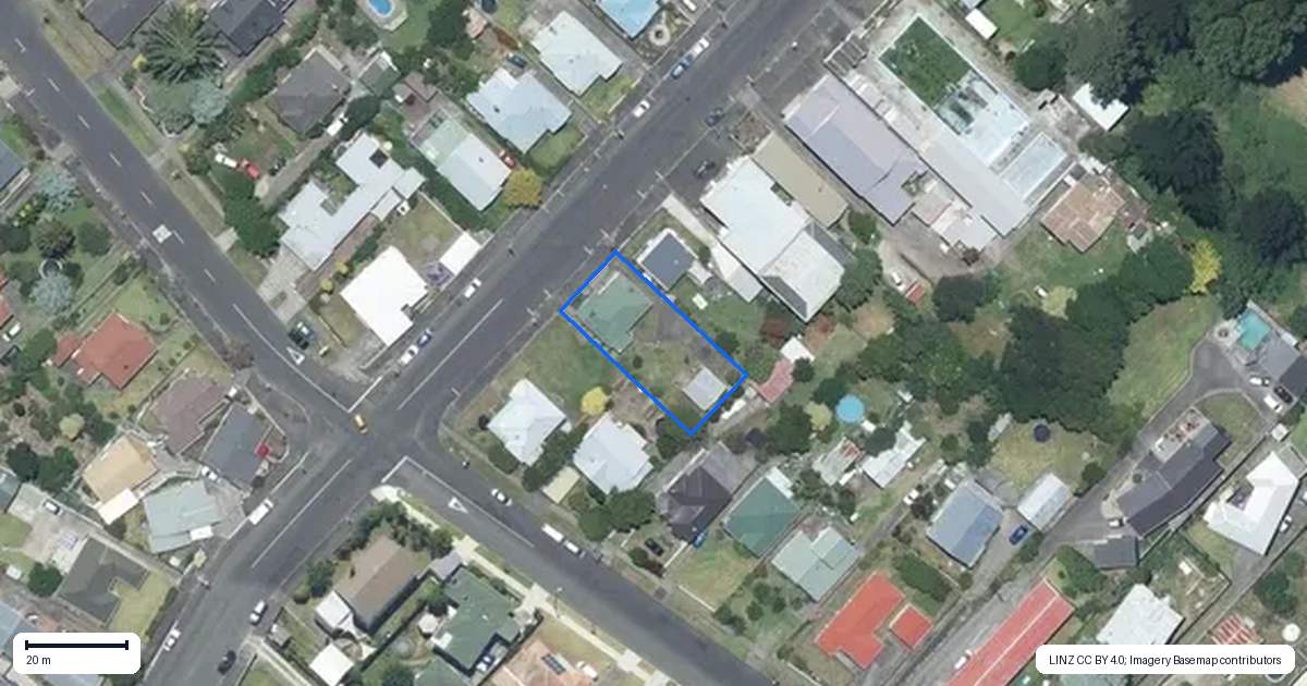 Property context map for 47 Tawa Street, Gonville, Whanganui
