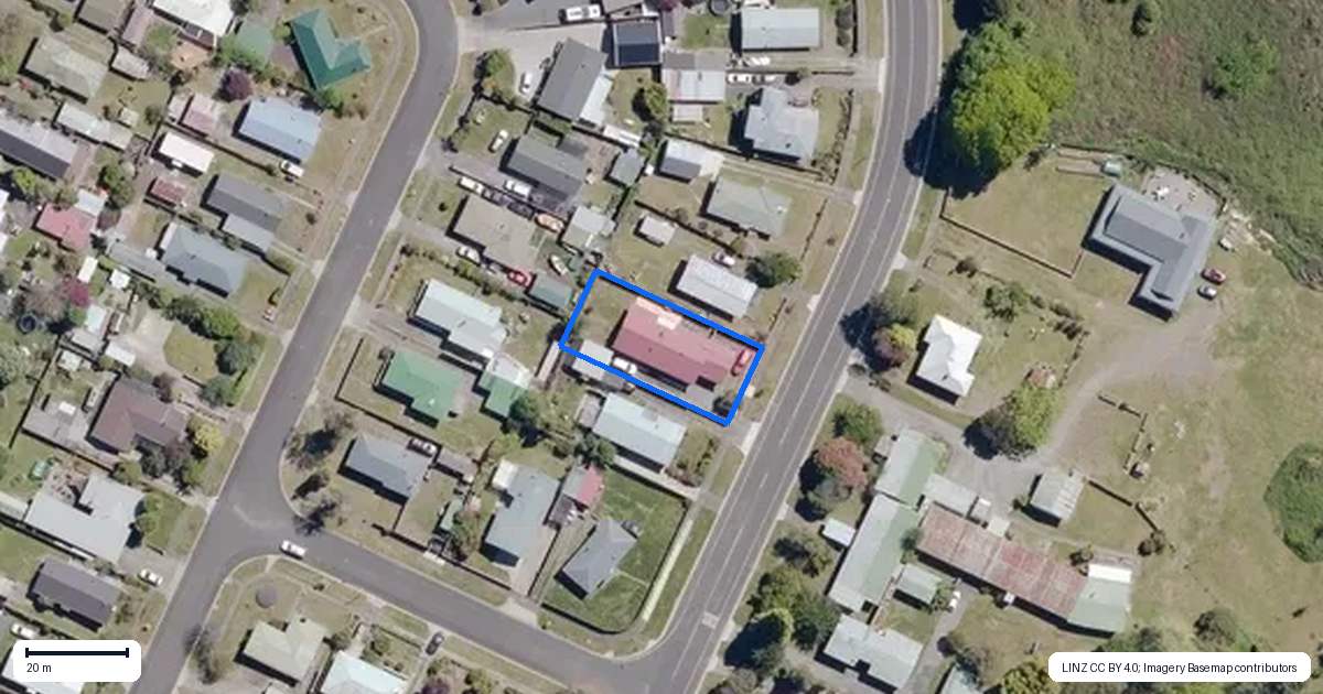 Property context map for 188 Te Rangitautahanga Road, Turangi
