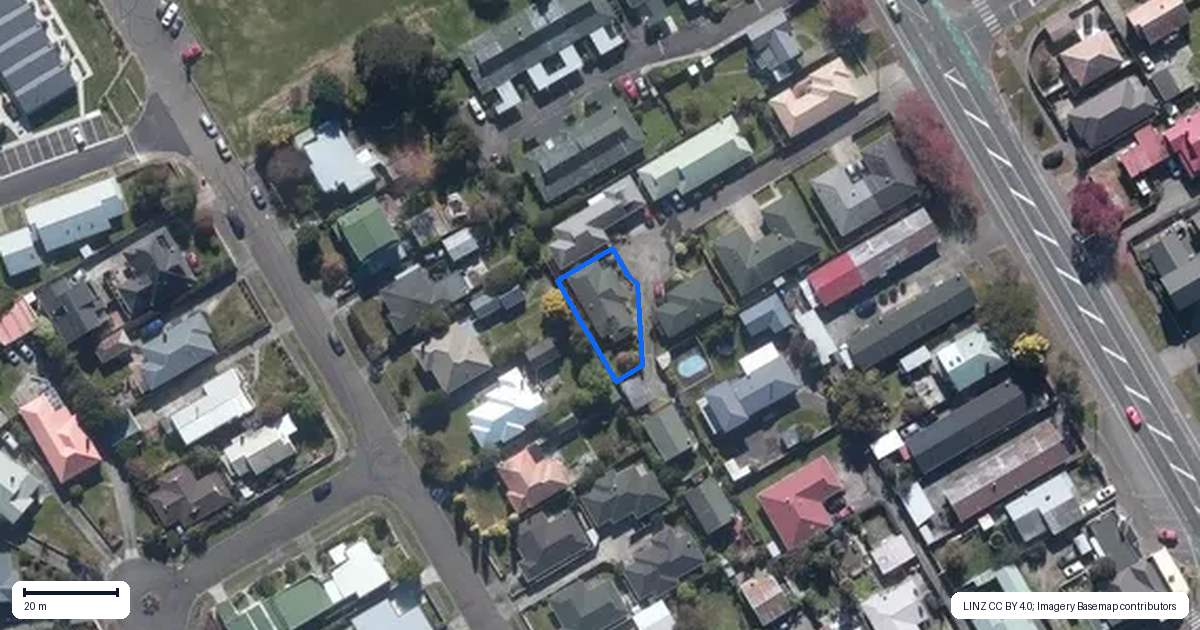 Property context map for 7 Edgecombe Court, Roslyn, Palmerston North