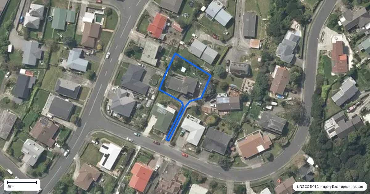 Property context map for 5 Kinloch Place, Papakowhai, Porirua