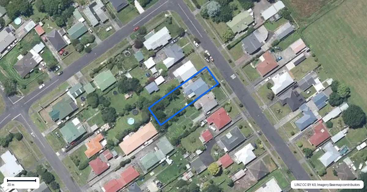 Property context map for 31 Mitchell Street, Aramoho, Whanganui