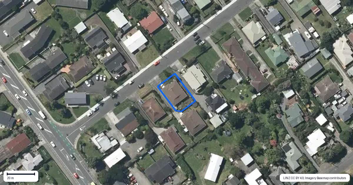 Property context map for 8 Warrimoo Street, Paraparaumu