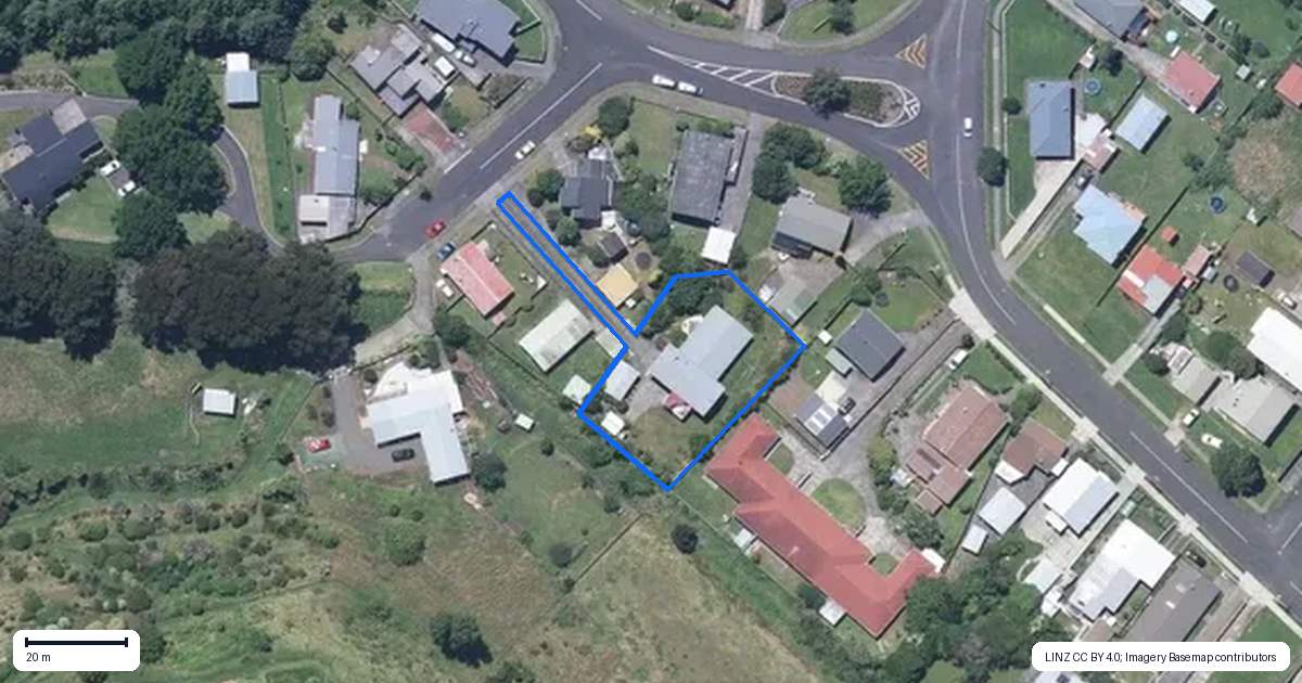 Property context map for 3 Wanaka Street, Aramoho, Whanganui