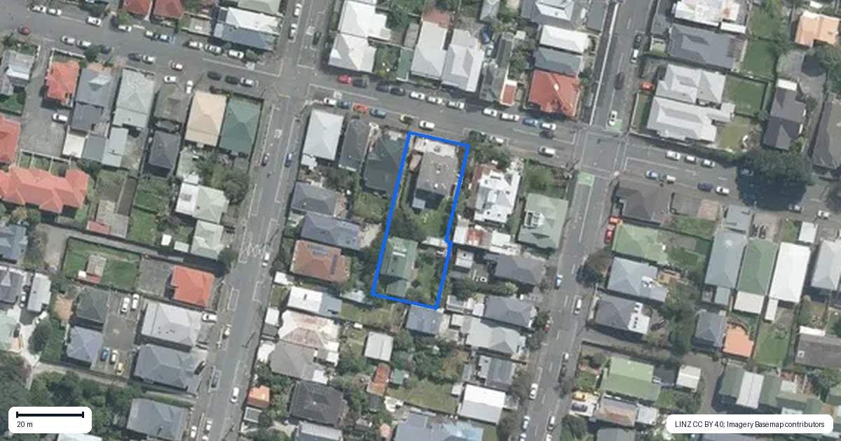 Property context map for 31A Hall Street, Newtown, Wellington