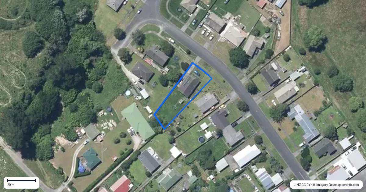 Property context map for 55 Mitchell Street, Aramoho, Whanganui