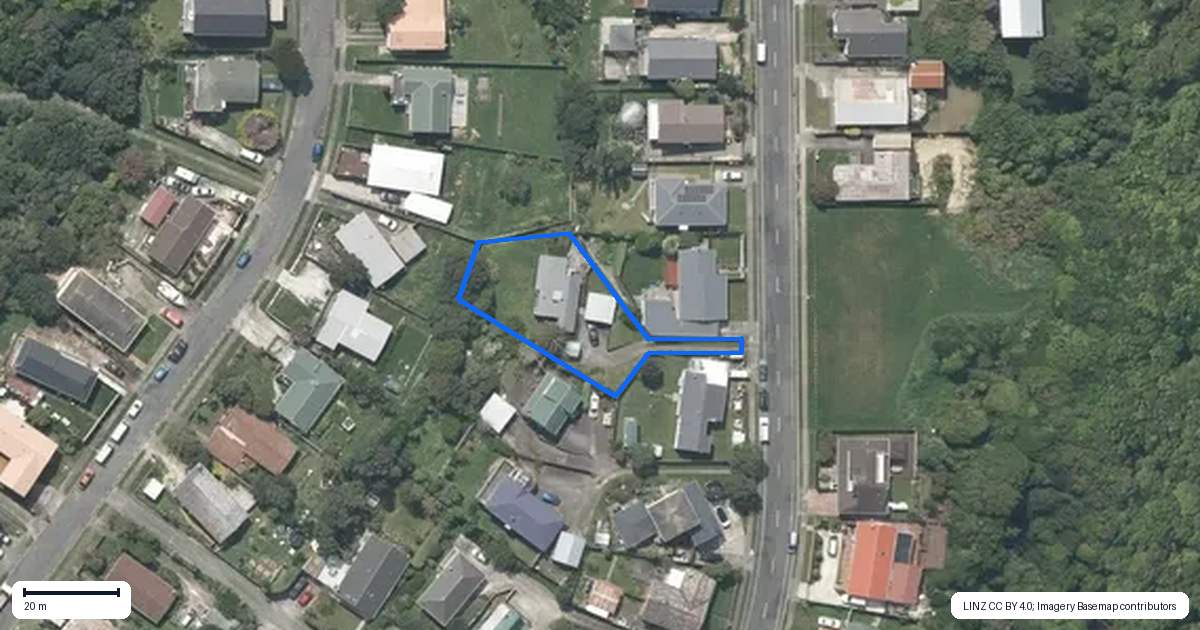 Property context map for 129 Gloaming Hill, Titahi Bay, Porirua