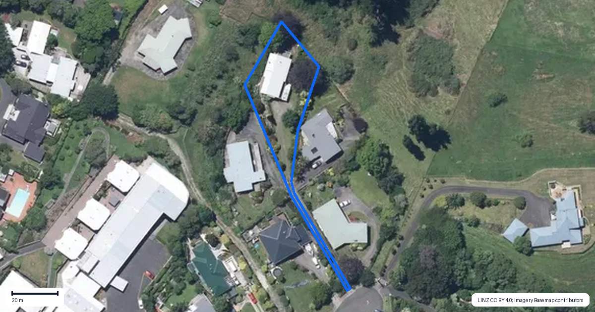 Property context map for 13 Hillside Terrace, Saint Johns Hill, Whanganui