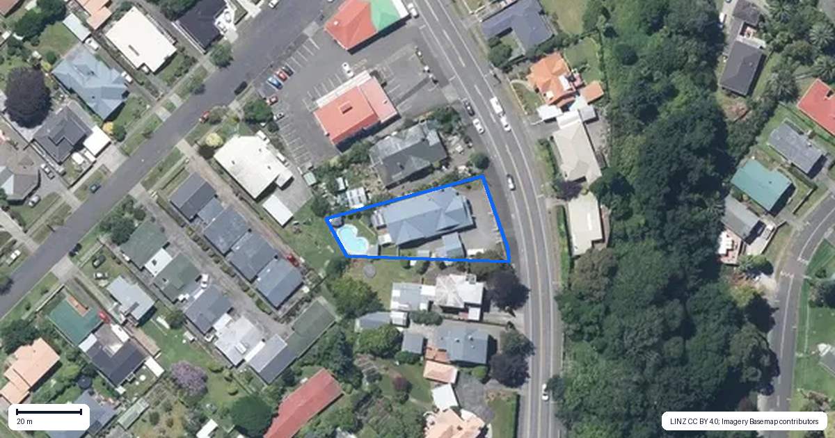 Property context map for 9 Great North Road, Saint Johns Hill, Whanganui