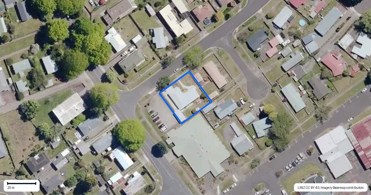 Property context map for 4 Hingaia Street, Turangi