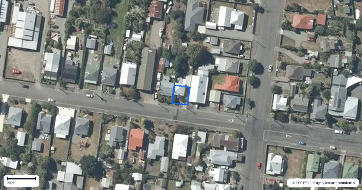 Property context map for 88 Bentley Street, Masterton