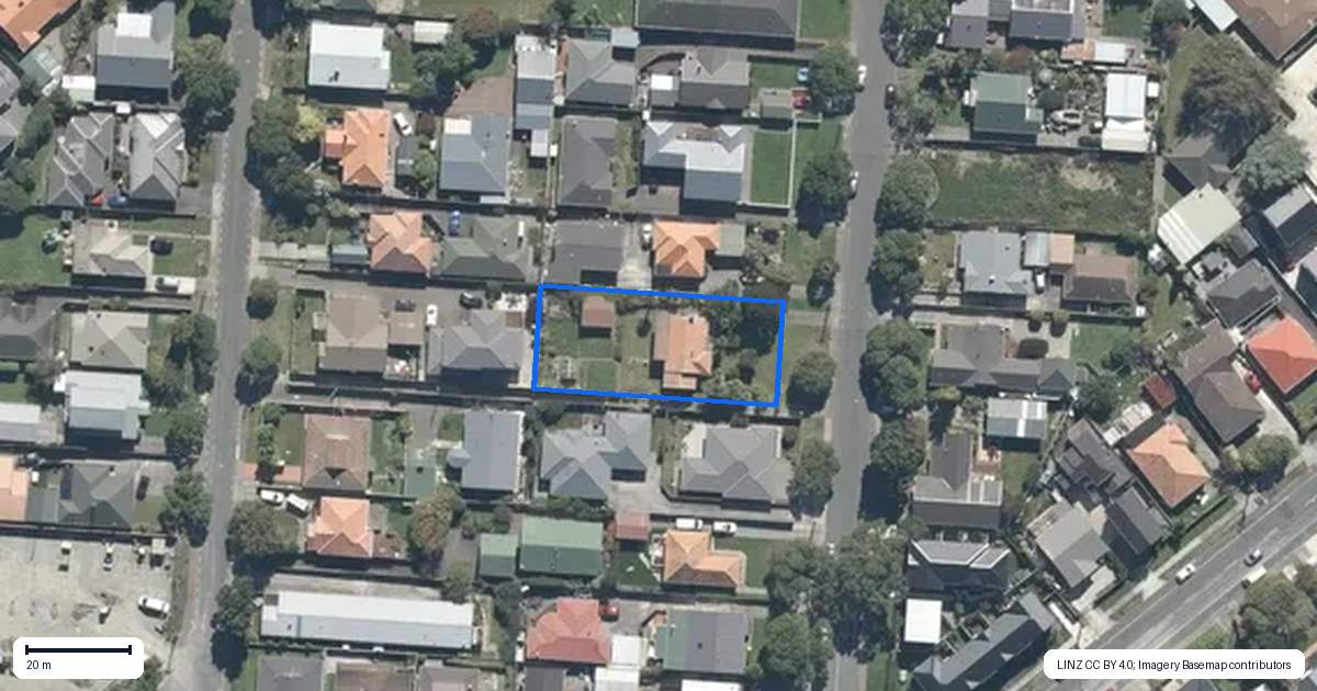 Property context map for 11 Collingwood Street, Waterloo, Lower Hutt