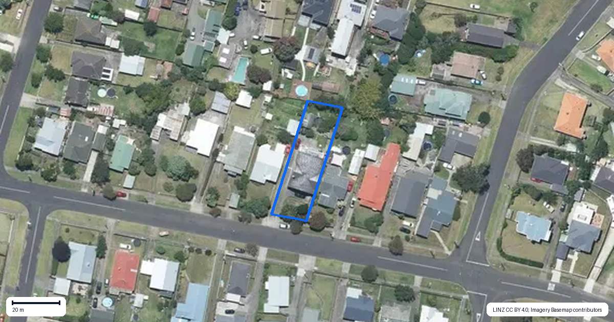 Property context map for 90 Gonville Avenue, Gonville, Whanganui
