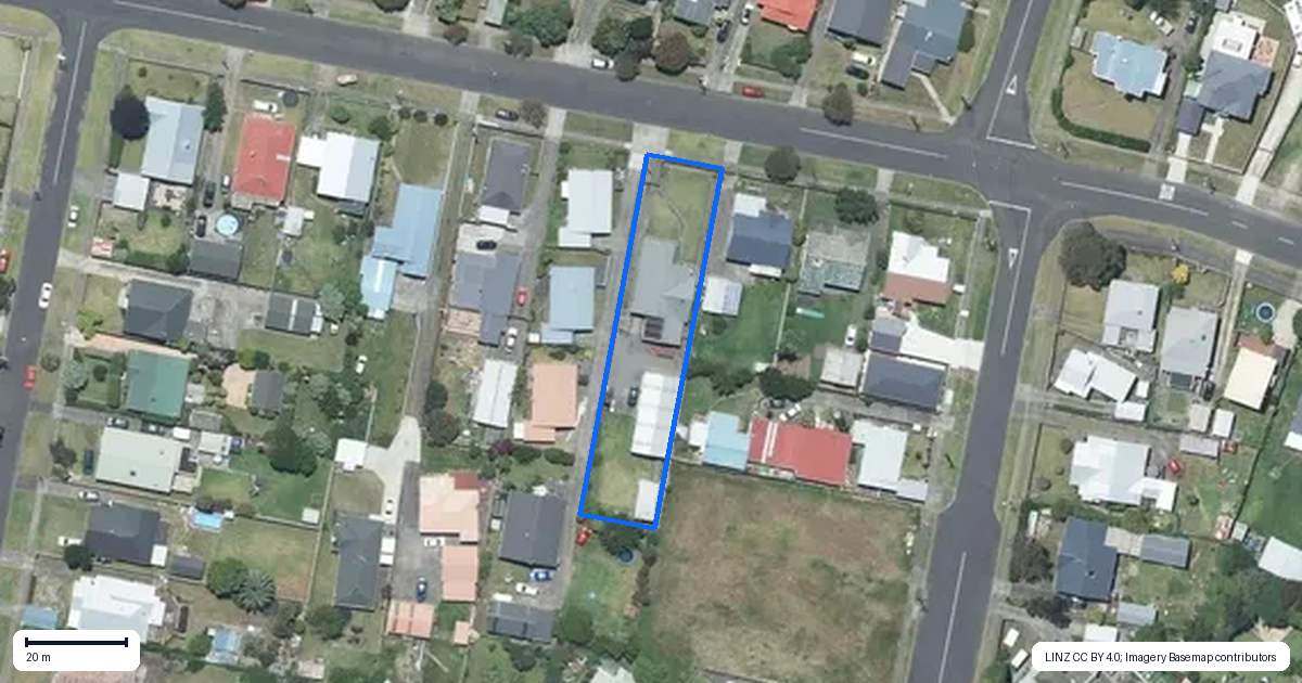 Property context map for 75 Gonville Avenue, Gonville, Whanganui