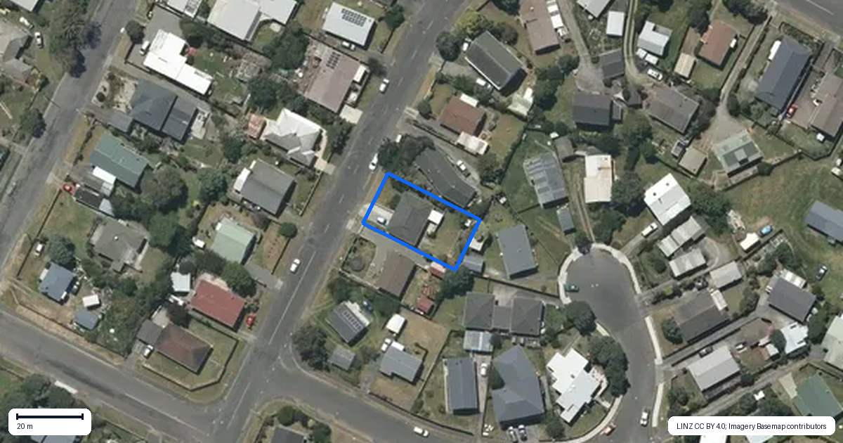 Property context map for 38 Norfolk Crescent, Otaki Beach, Otaki
