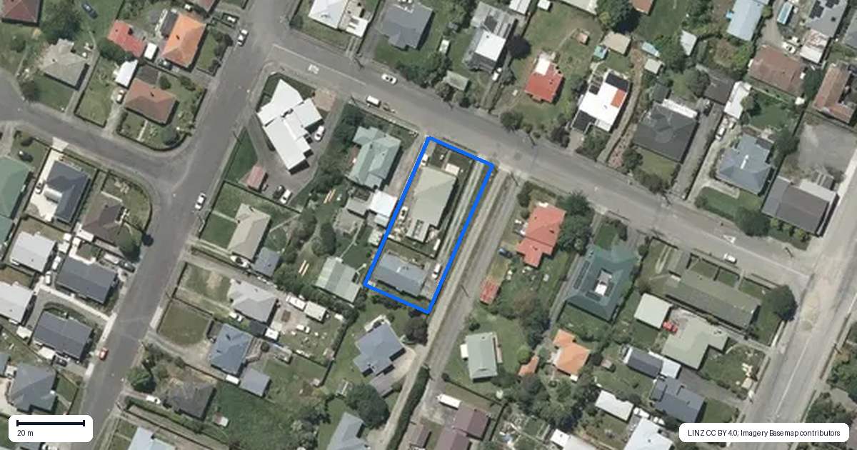Property context map for 7 Iti Street, Otaki