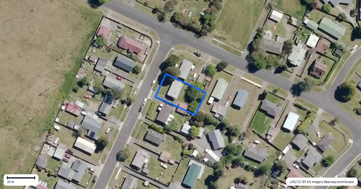 Property context map for 54 Te Takinga Street, Turangi
