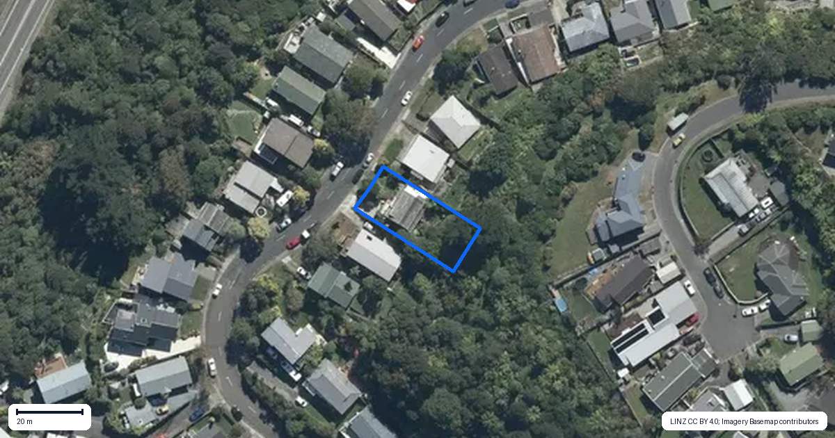 Property context map for 18A Kingsley Street, Stokes Valley, Lower Hutt