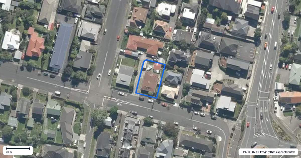 Property context map for 52D Whites Line West, Woburn, Lower Hutt