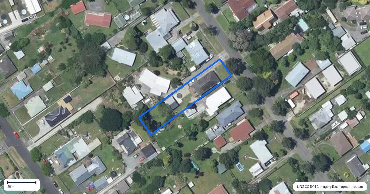 Property context map for 31 Quick Avenue, Aramoho, Whanganui