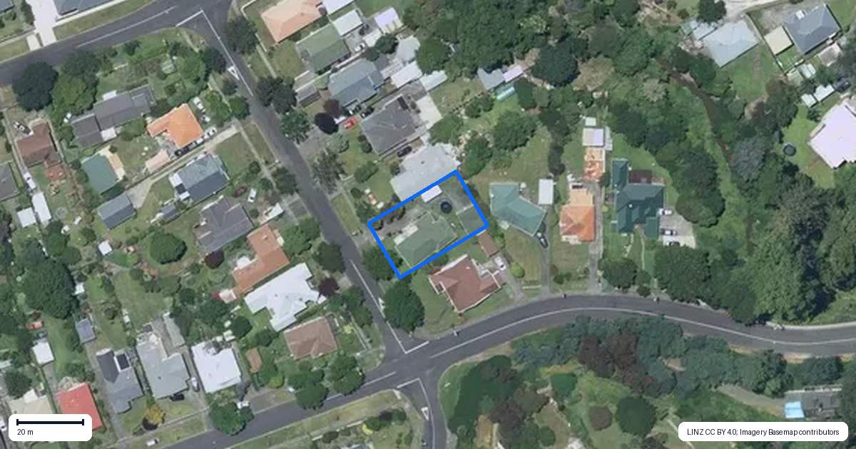 Property context map for 4 Sedgebrook Street, Whanganui East, Whanganui