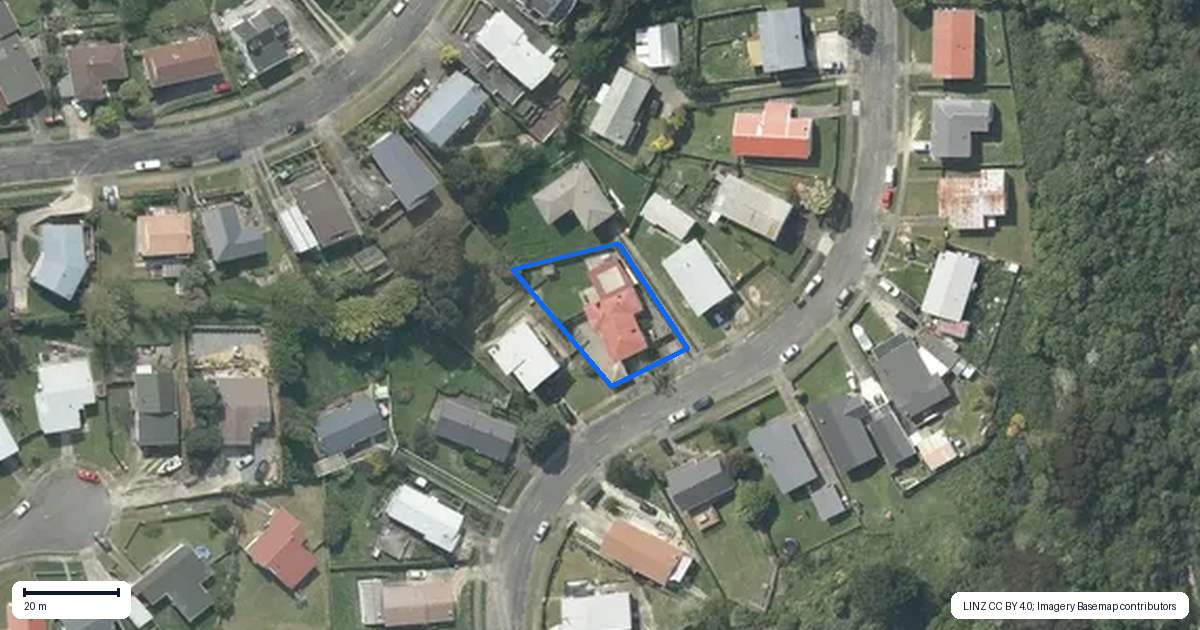 Property context map for 13 Sombrero View, Ascot Park, Porirua