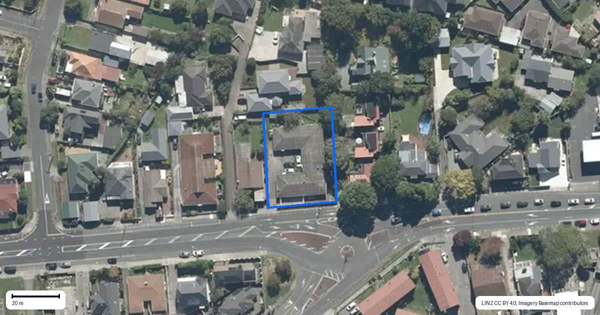 Property context map for 1/637 High Street, Boulcott, Lower Hutt