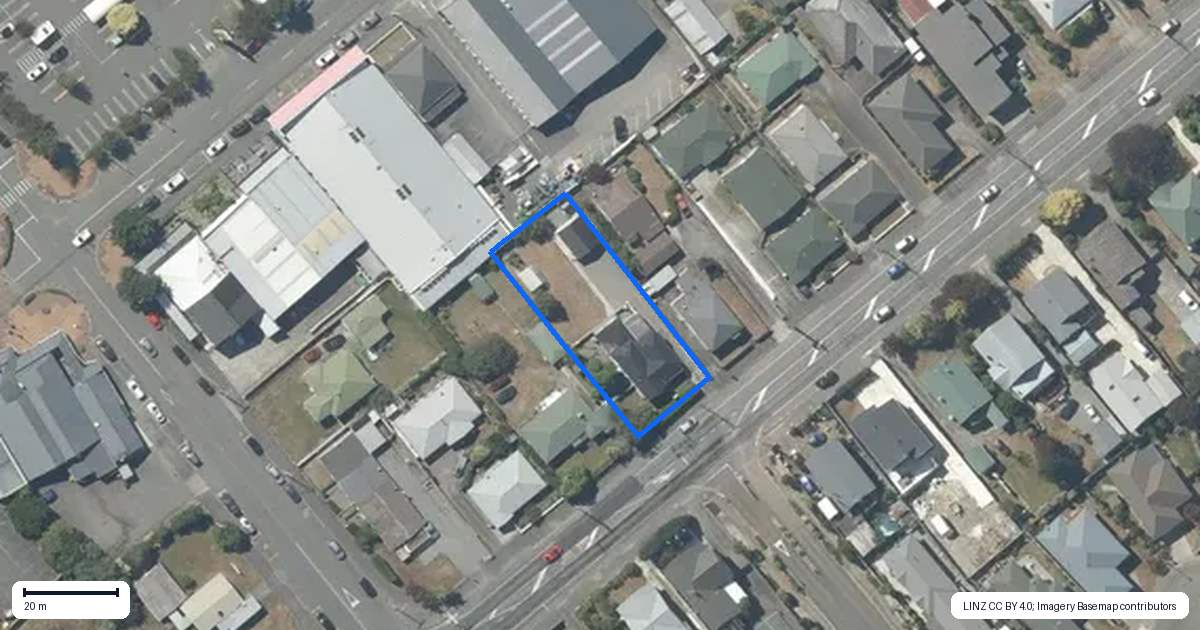 Property context map for 194 Dixon Street, Masterton