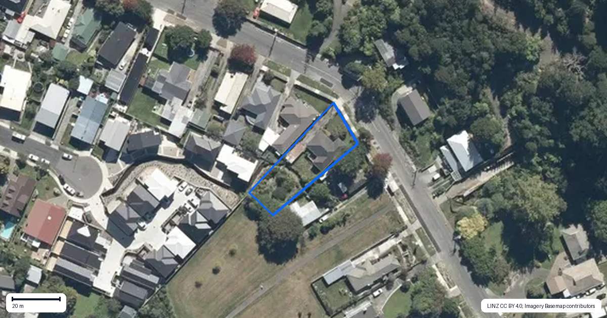 Property context map for 202 Rata Street, Naenae, Lower Hutt