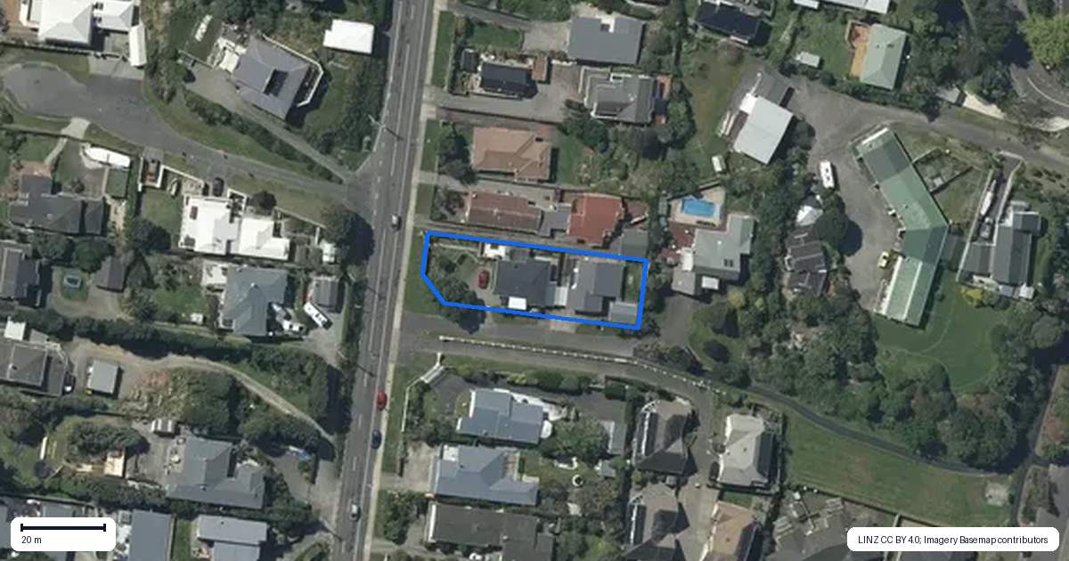 Property context map for 4 Myrtle Lane, Raumati Beach