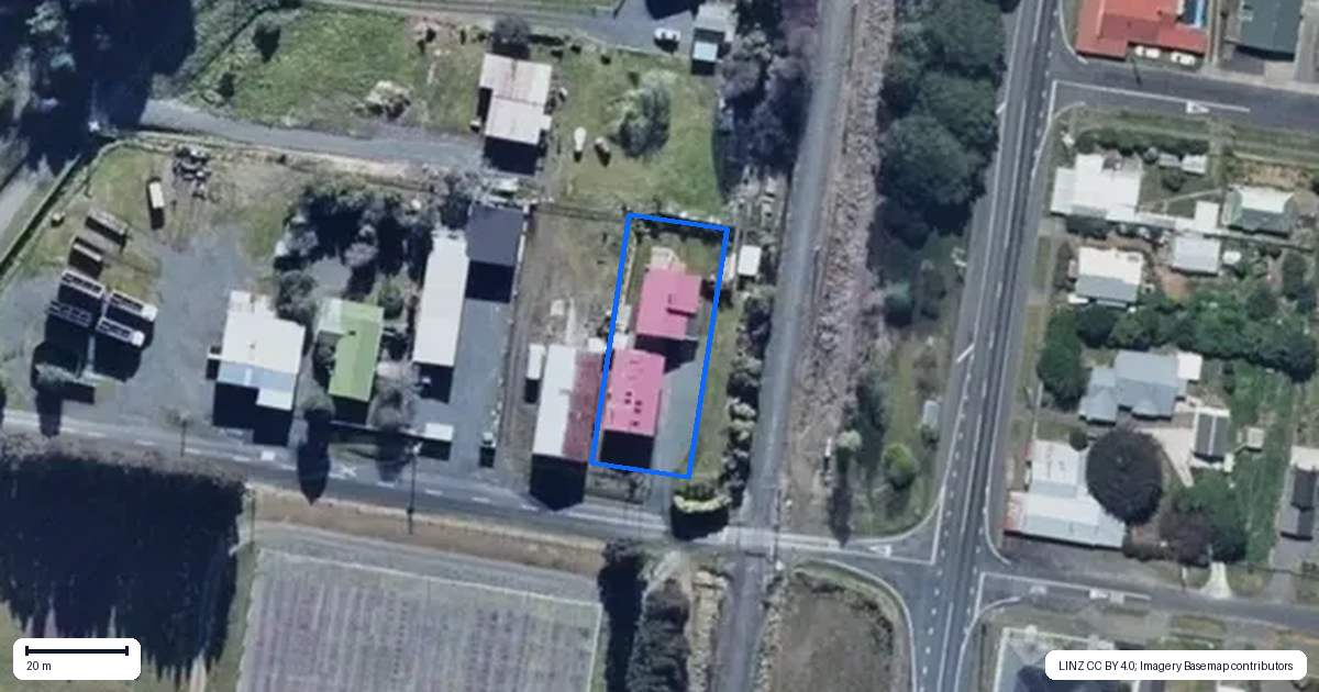 Property context map for 41 Owhango Road, Owhango