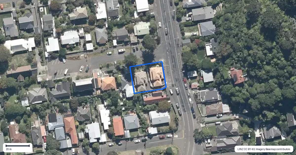 Property context map for 274 Muritai Road, Eastbourne, Lower Hutt
