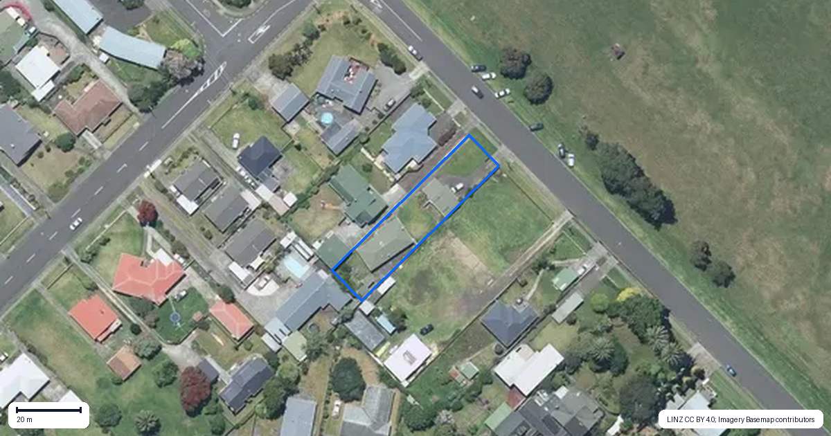 Property context map for 149 Carlton Avenue, Springvale, Whanganui