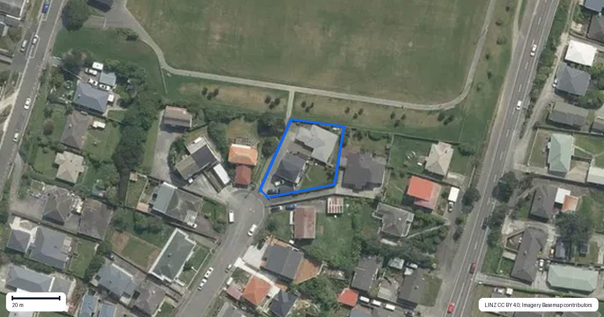 Property context map for 34A Fisher Street, Johnsonville, Wellington